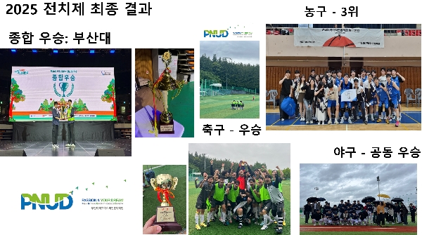 2025년도 제 40회 전국 치과대학, 치의학전문대학원 연합 축제 최종 종합 우승  대표이미지